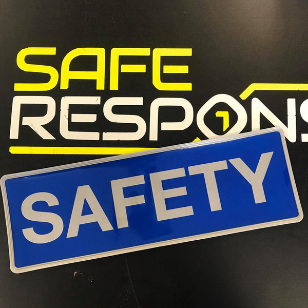 SAFETY - Digitally Printed Encapsulated Badge