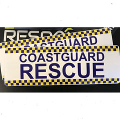 Coastguard Rescue - CHQ Design - 2 x Magnets