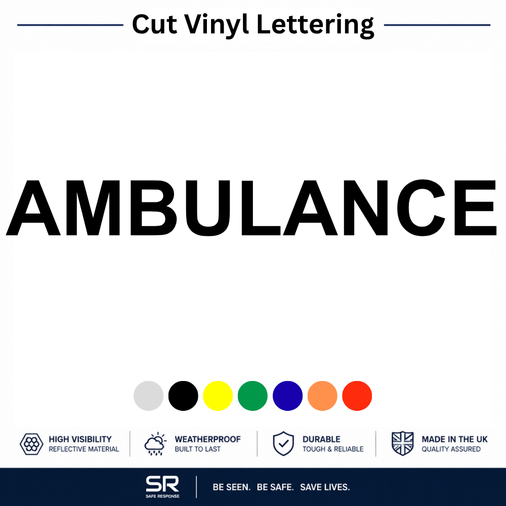 Custom Vehicle Vinyl Lettering | AMBULANCE