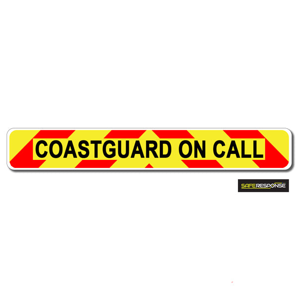 Reflective Rear Chevron - COASTGUARD