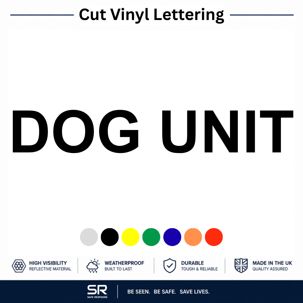 Custom Vehicle Vinyl Lettering | DOG UNIT