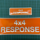 4x4 Response - Digitally Printed Encapsulated Badge