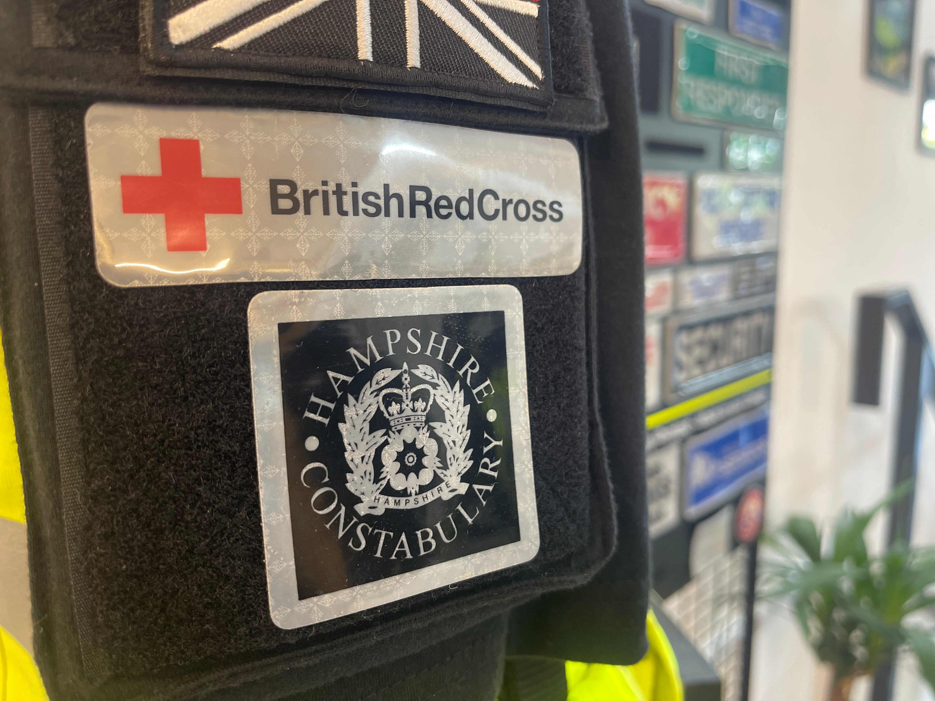 Custom Hook Backed Reflective Badge - VC309