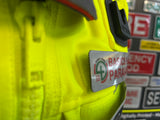 Custom Hook Backed Reflective Badge - VC301