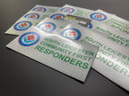 Custom Hook Backed Reflective Badge - VC309
