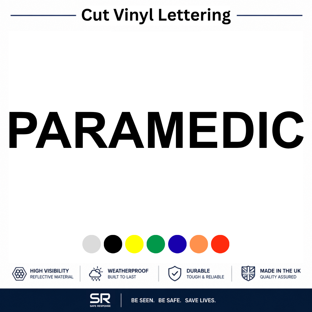Custom Vehicle Vinyl Lettering | PARAMEDIC