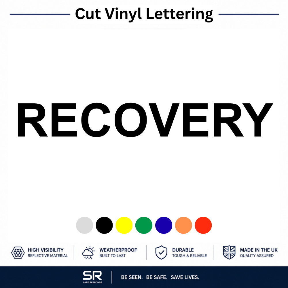 Custom Vehicle Vinyl Lettering | RECOVERY