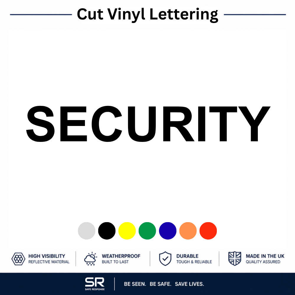 Custom Vehicle Vinyl Lettering | SECURITY