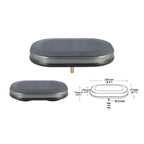 VSWD 116 Mini Light Bar - Amber / Blue