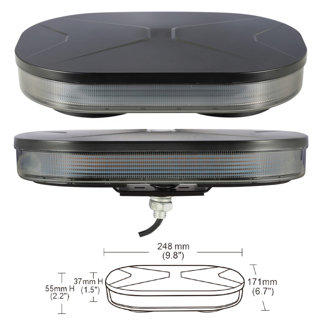 VSWD 138 Mini Light Bar - Amber