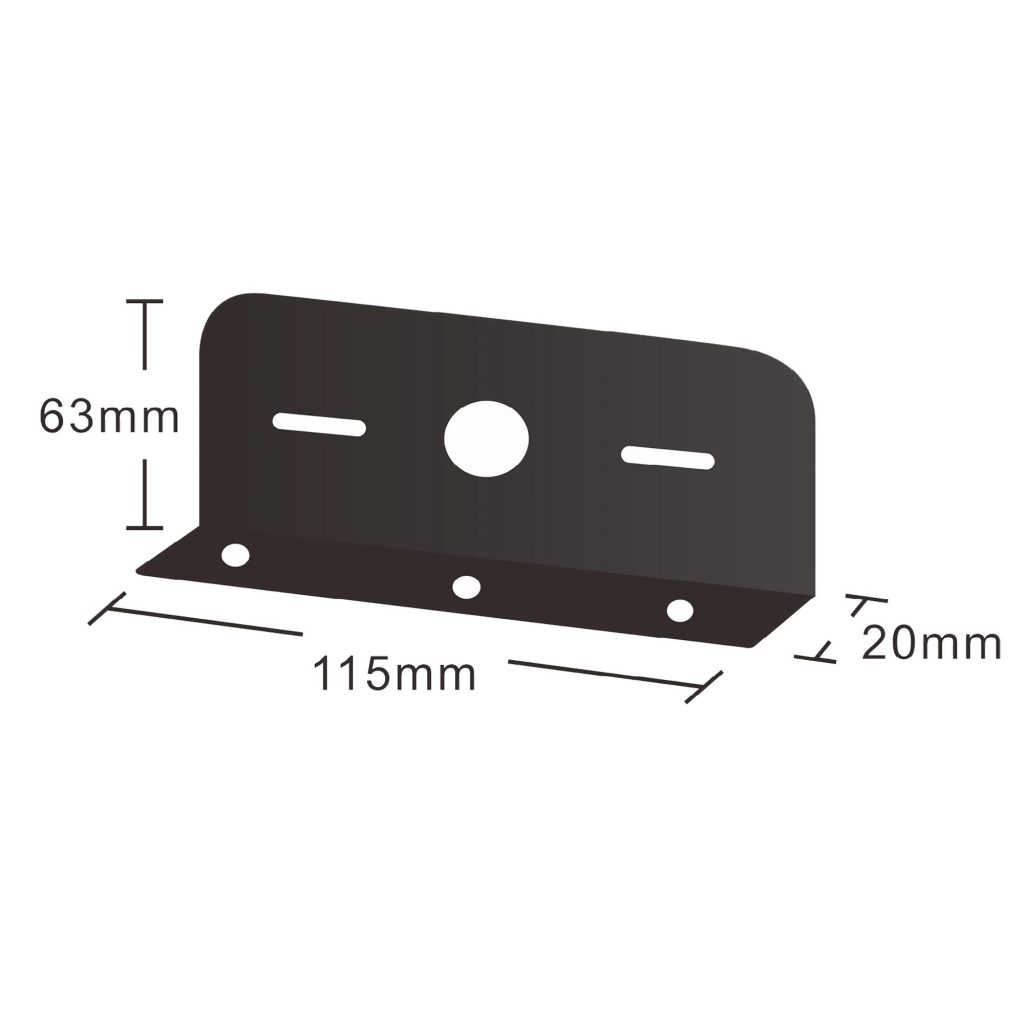 VSWD Strobe Light Bracket - 115mm