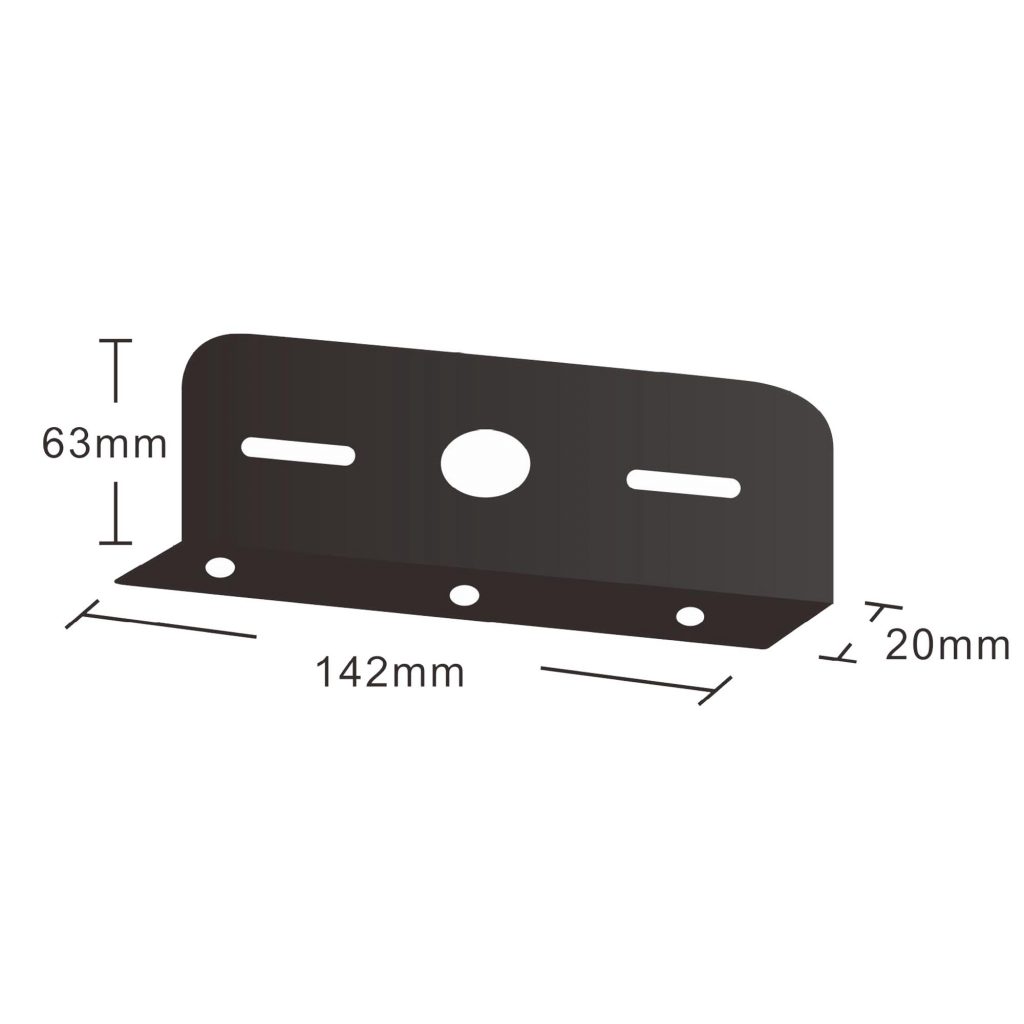 VSWD Strobe Light Bracket - 142mm