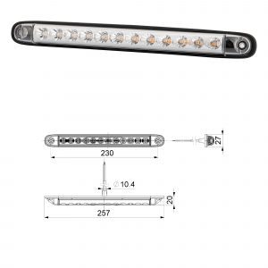 VSWD Rear Static Direction Indicator
