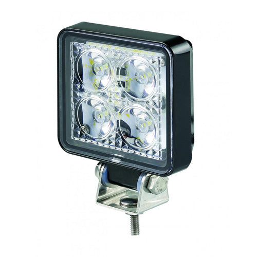 LED ECE R23 Reverse Lamp Approved 7312BM compact square work lamp