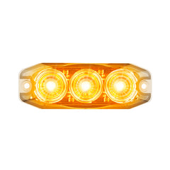 LED Autolamps 11CAT1M 12v/24v Compact Low Profile LED Front Indicator Lamp Clear Lens