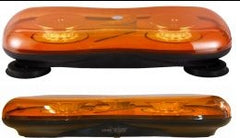 Low Profile Amber Mini Lightbar VSWD-130 Range