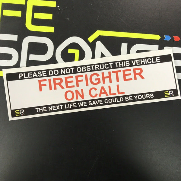 245mm Sticker - Firefighter - ST24506