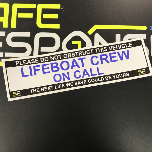 245mm Sticker - Lifeboat Crew - ST24508