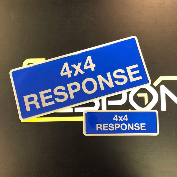 Reflective Badge - 4x4 Response