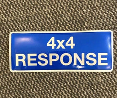 Reflective Badge - 4x4 Response