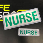 NURSE - Digitally Printed Encapsulated Badge