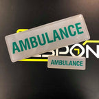 AMBULANCE - Digitally Printed Encapsulated Badge