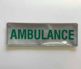 AMBULANCE - Digitally Printed Encapsulated Badge