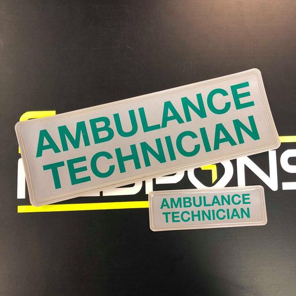 Ambulance Technician - Digitally Printed Encapsulated Badge
