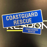 COASTGUARD RESCUE - Digitally Printed Encapsulated Badge