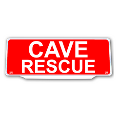 Univisor - Cave Rescue - Red Background White Text - UNV202