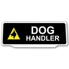 Univisor - Dog Handler with 1 Dog Logo - Black - UNV135