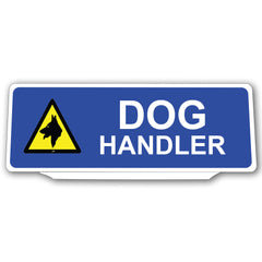 Univisor - Dog Handler with 1 Dog Logo - Blue - UNV140