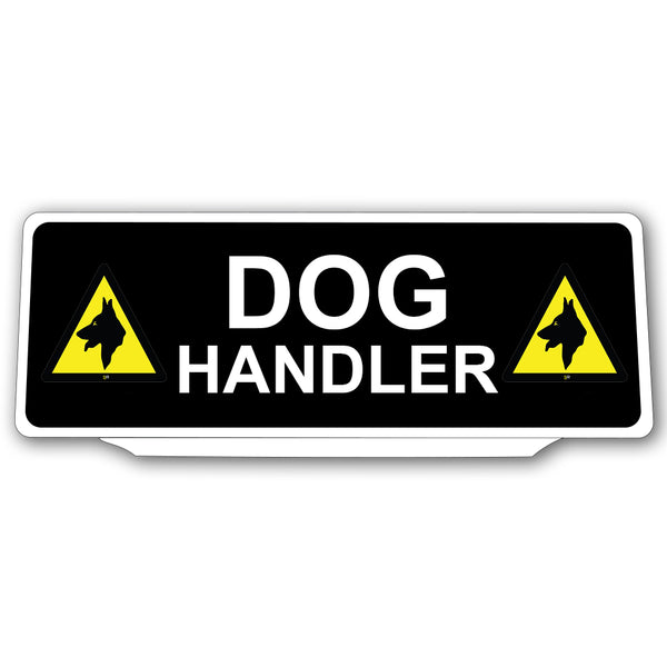 Univisor - Dog Handler with 2 Dog Logo - Black - UNV136