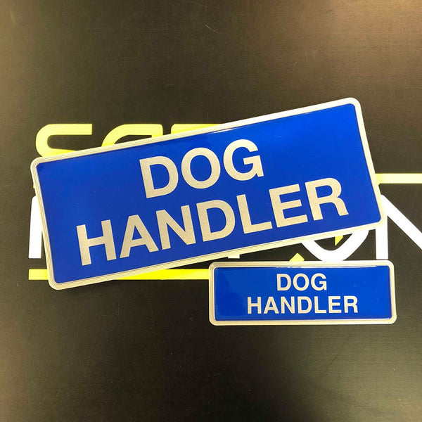 Reflective Badge - Dog Handler Set