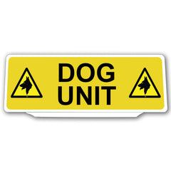 Univisor - Dog Unit with 2 Dog Logo - Yellow - UNV147