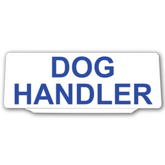 Univisor - Dog Handler - White with Blue Text - UNV090