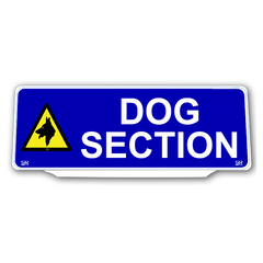Univisor - DOG SECTION - Blue Background with White Text and Logo - UNV330
