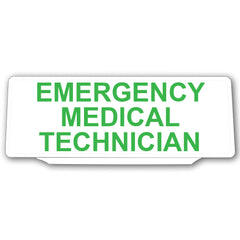 Univisor - Emergency Medical Technician - White with Green Text - UNV006