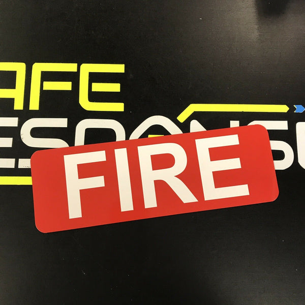 Fire vehicle signage (MG045)