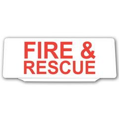 Univisor - Fire & Rescue - White B/G - UNV175