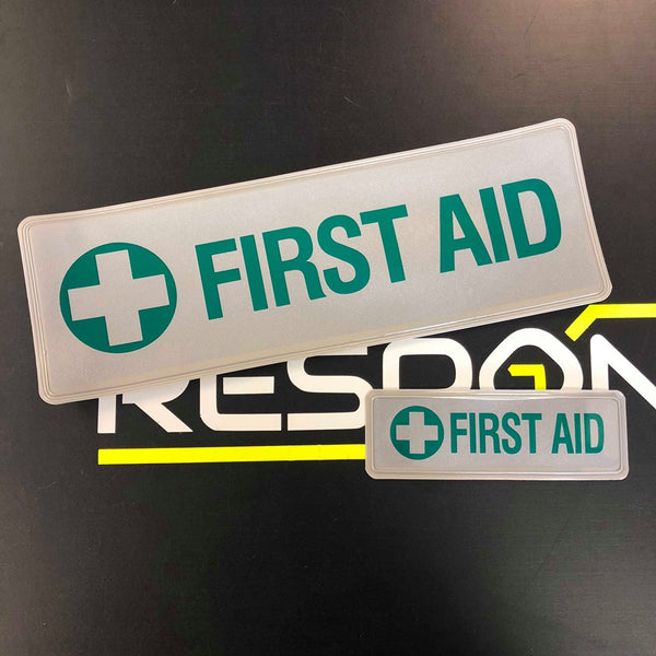 First Aid - Digitally Printed Encapsulated Badge