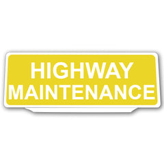 Univisor - Highway Maintenance - Yellow - UNV131