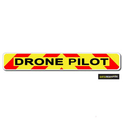 Magnet DRONE PILOT Chevron Design Text (MG144)
