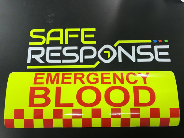 EMERGENCY BLOOD Chequered Design (MG202)