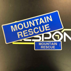 Reflective Badge - MOUNTAIN RESCUE Set