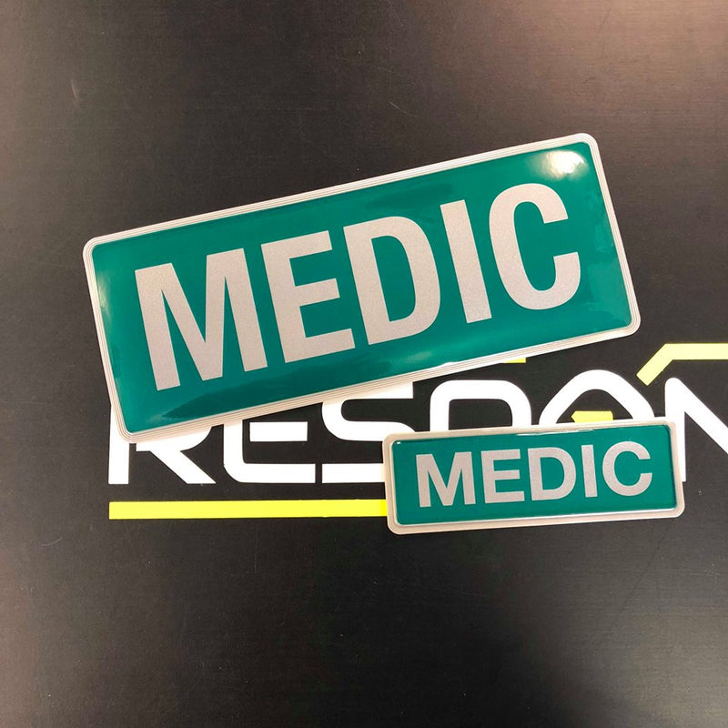 Reflective Badge - MEDIC Set