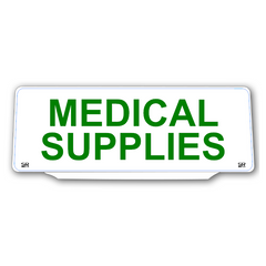 Univisor - MEDICAL SUPPLIES - White Background with Green Text - UNV325