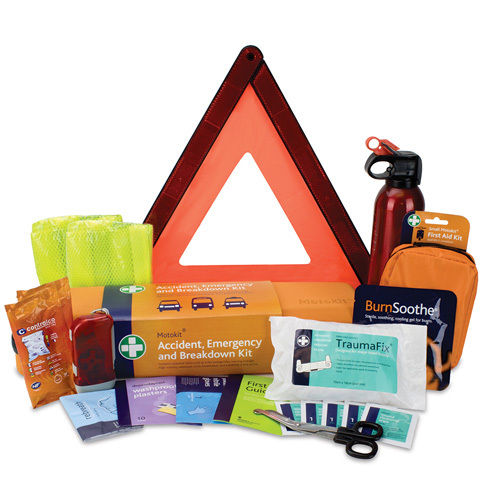 First Aid Kit - MotoKit Emergency / Accident / Breakdown / Incident Kit