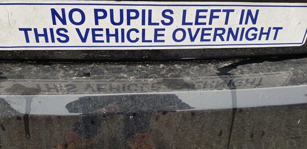 No Pupils Left in the Vehicle Overnight Funny Driving Instructor MG116