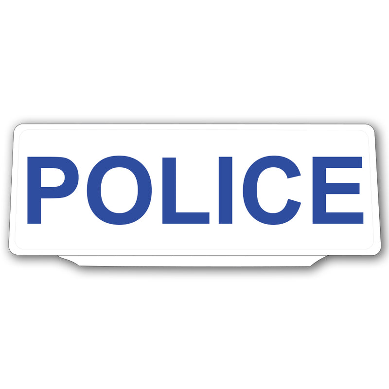 Univisor - Police - White with Blue Text - UNV091